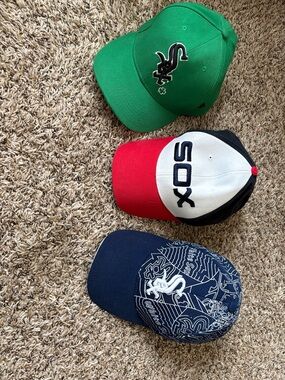 Lot of three White Sox Hats